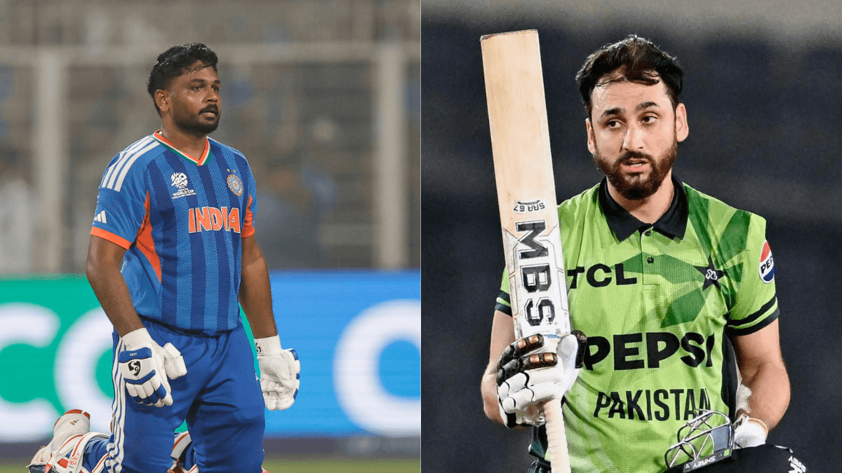 Sanju Samson and Salman Ali Agha in ICC rankings