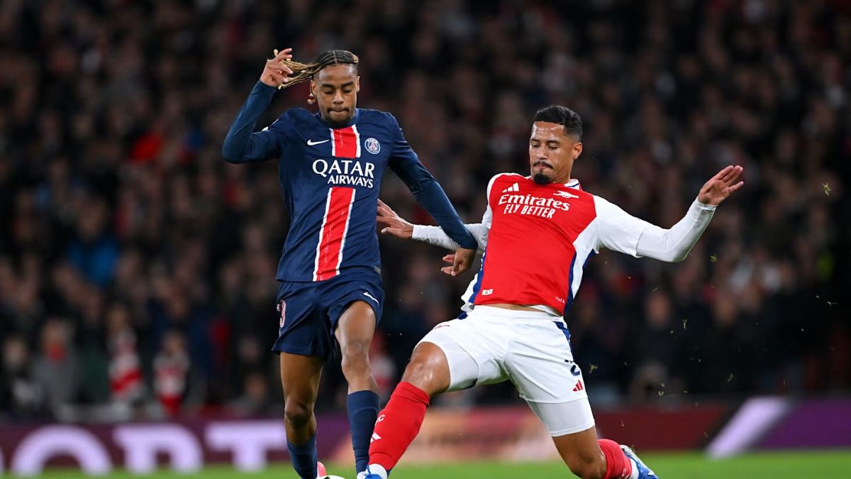 Champions League final between PSG and Arsenal in Budapest