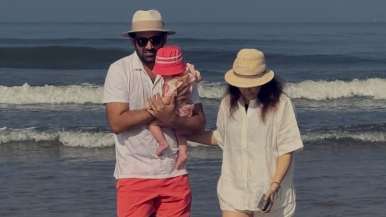 Zaheer Khan with family 