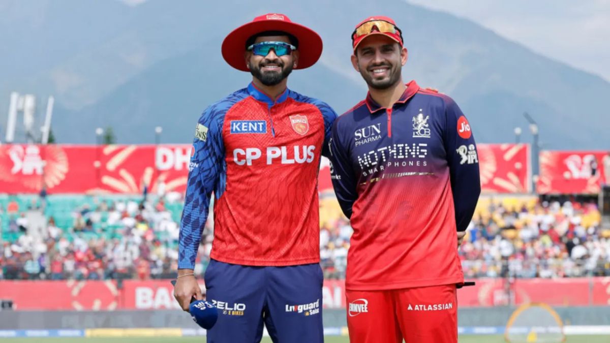 Shreyas Iyer captained PBKS for the 100th time and elected to bowl first against table-toppers RCB