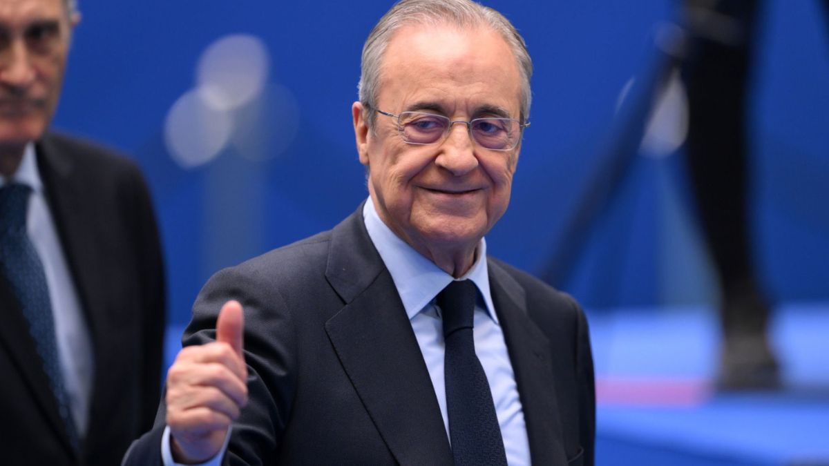 Florentino Perez teased the biggest signing in club history