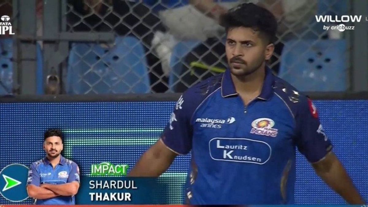Shardul Thakur’s unused Impact Sub role leaves fans baffled