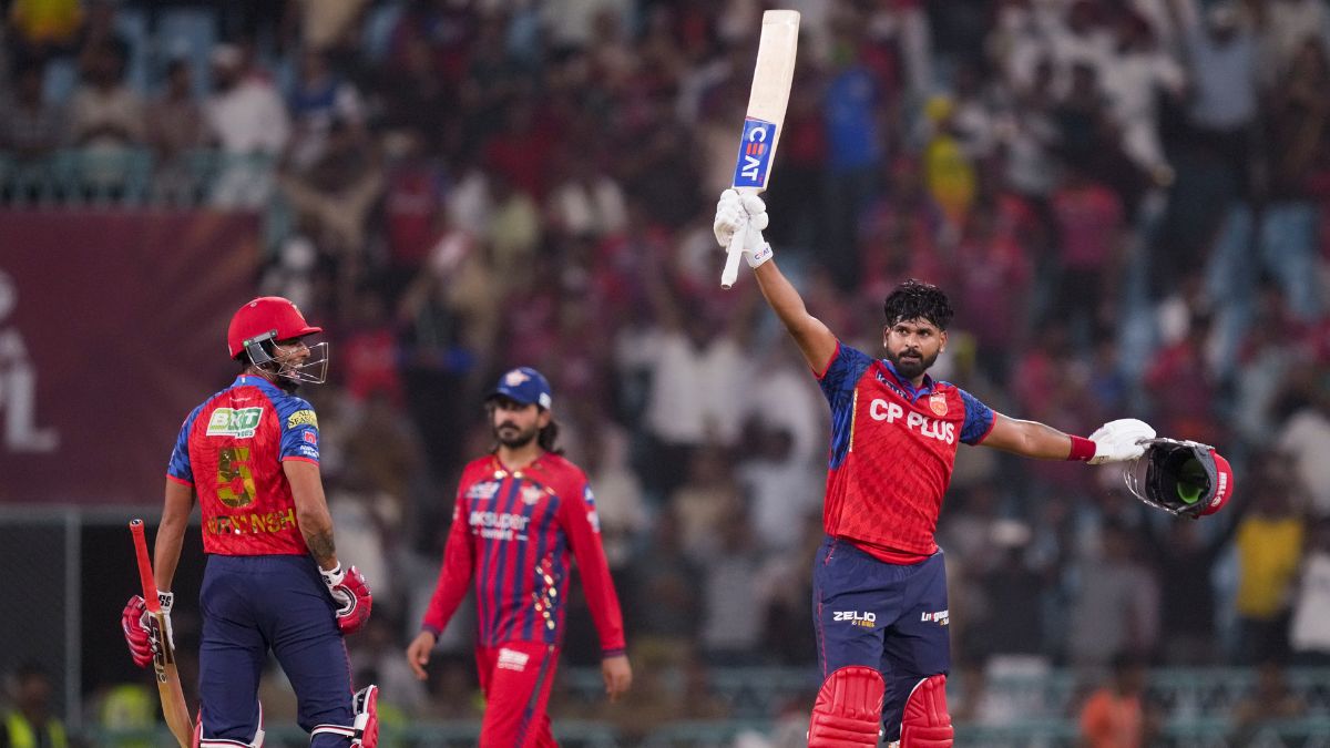Shreyas Iyer scored his maiden IPL century