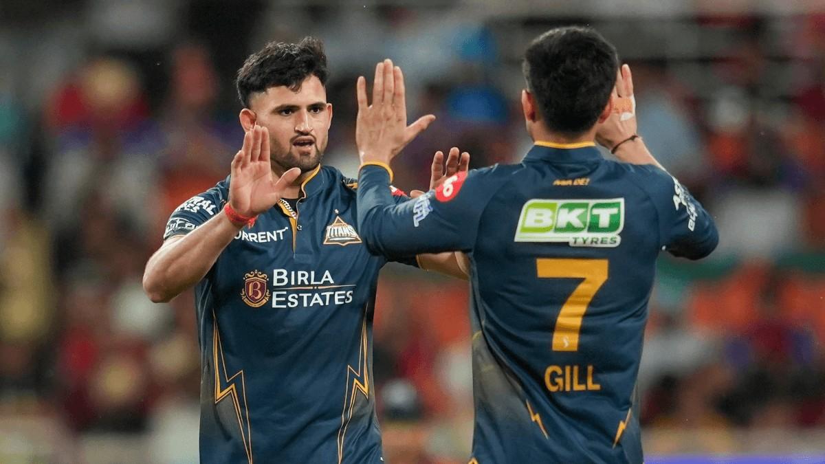 Ashok Sharma in GT vs RR game