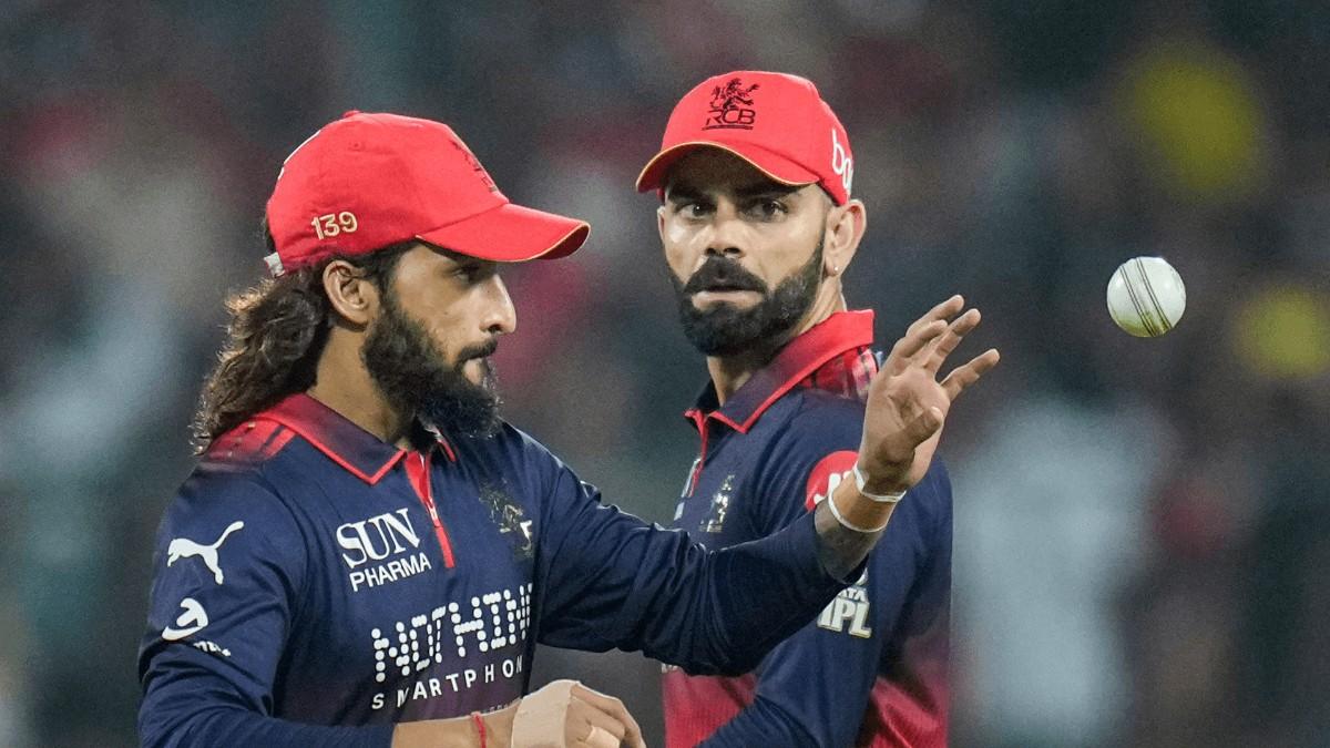 Virat Kohli and Rajat Patidar in RCB vs CSK IPL 2026 match