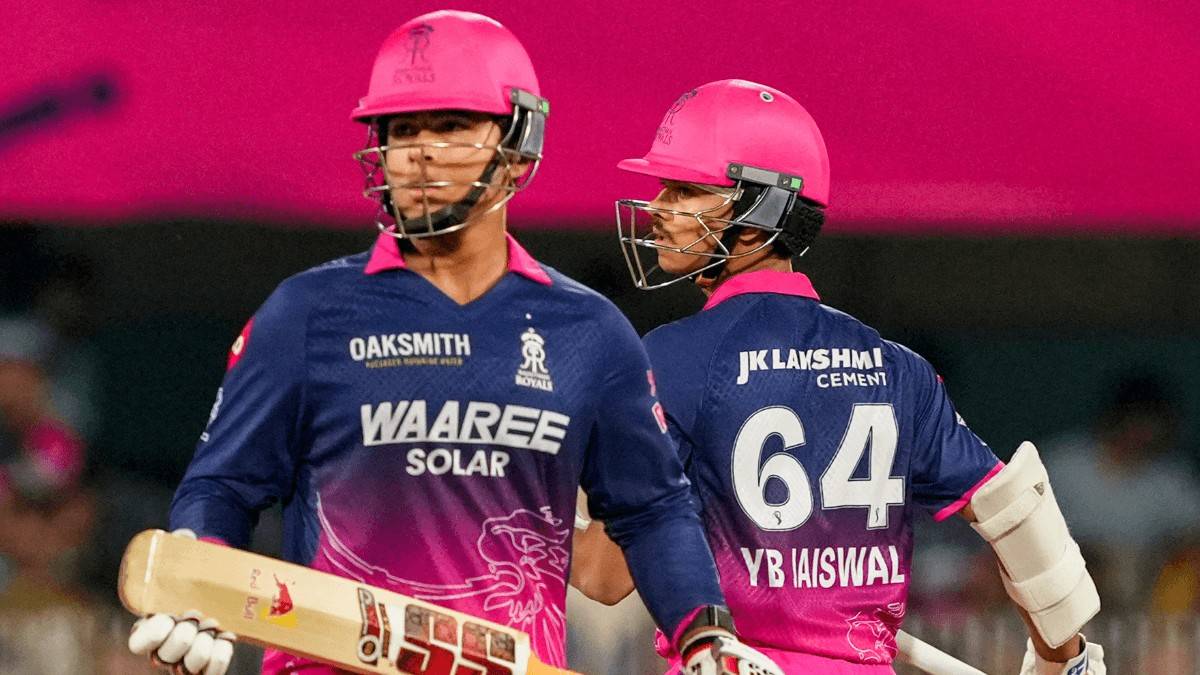 RR vs MI Live Score Guwahati weather