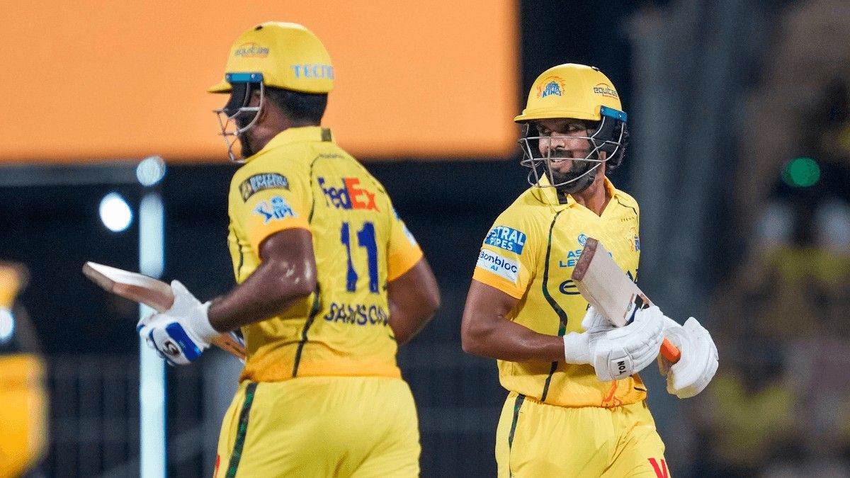 Ruturaj Gaikwad in CSK vs DC