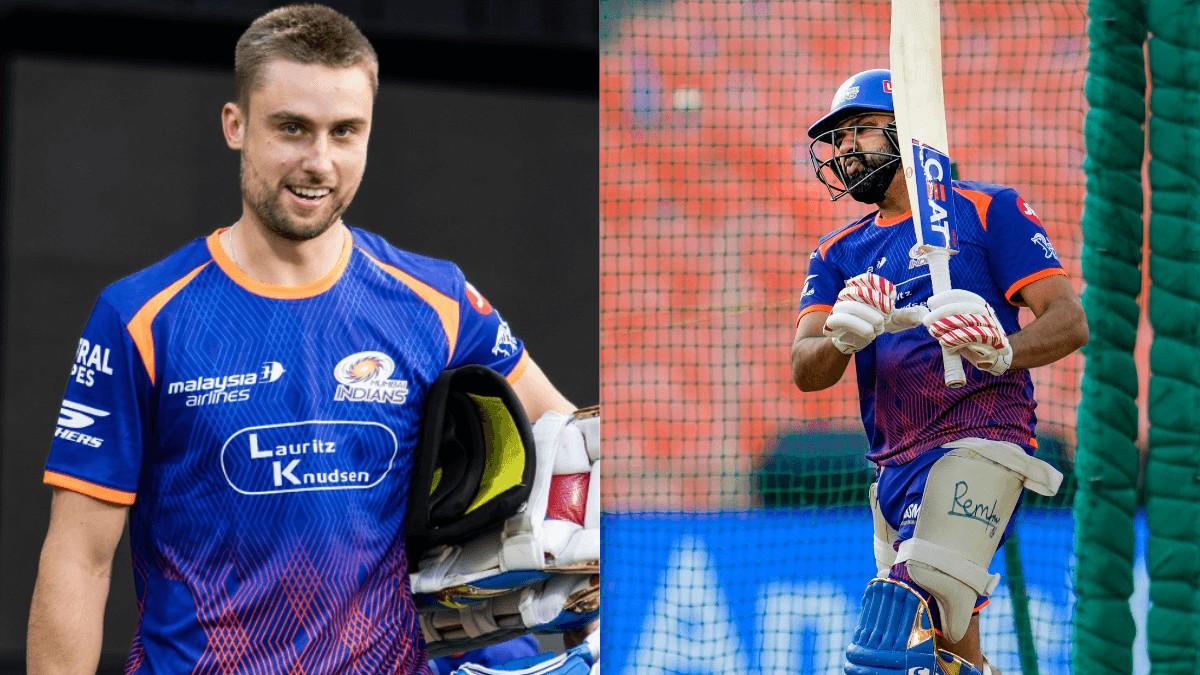 Will Jacks and Rohit Sharma in MI vs CSK