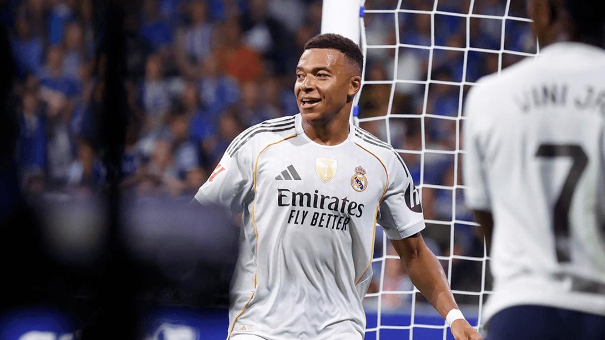 Kylian Mbappe in El Clasico