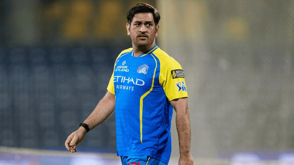 MS Dhoni in CSK vs SRH IPL 2026