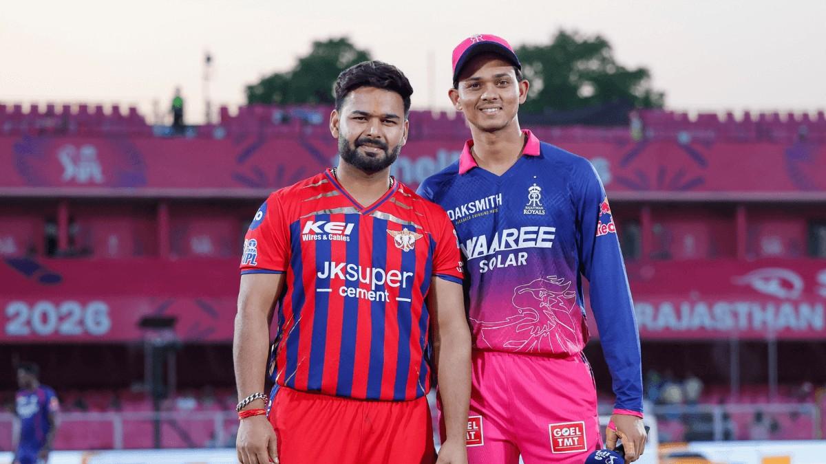 RR vs LSG Live Score IPL 2026