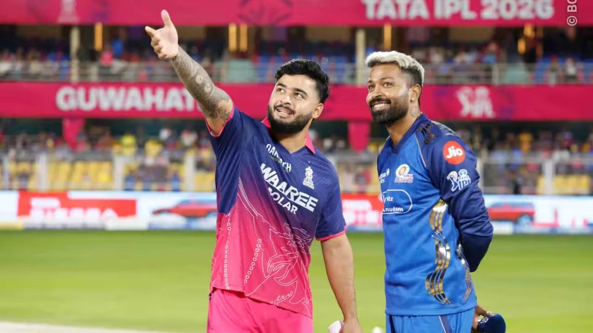 MI vs RR Live Score IPL 2026