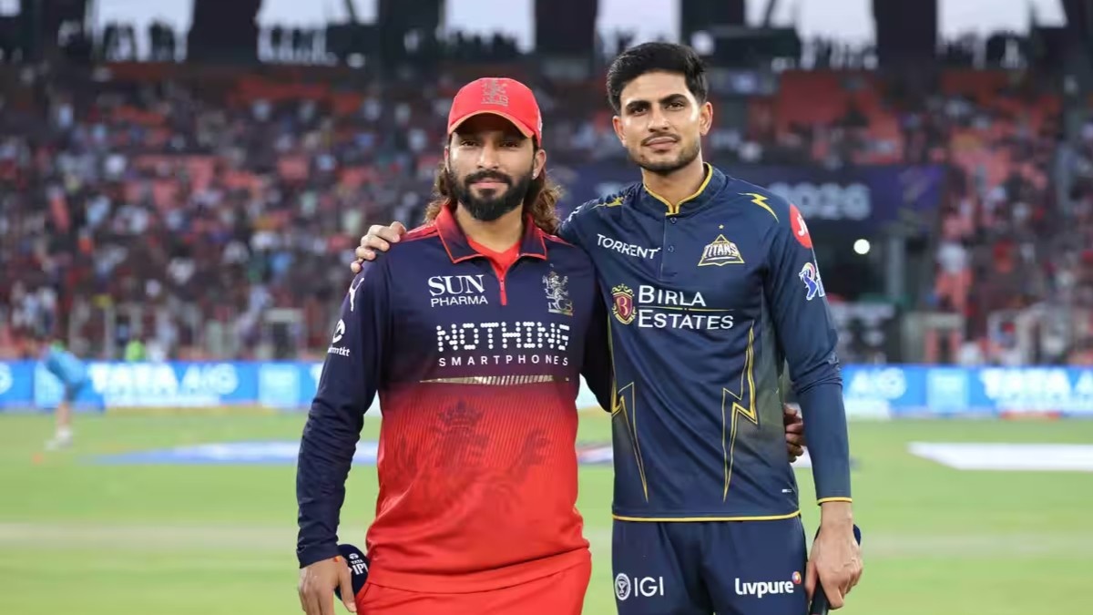 RCB vs GT Live Score IPL 2026