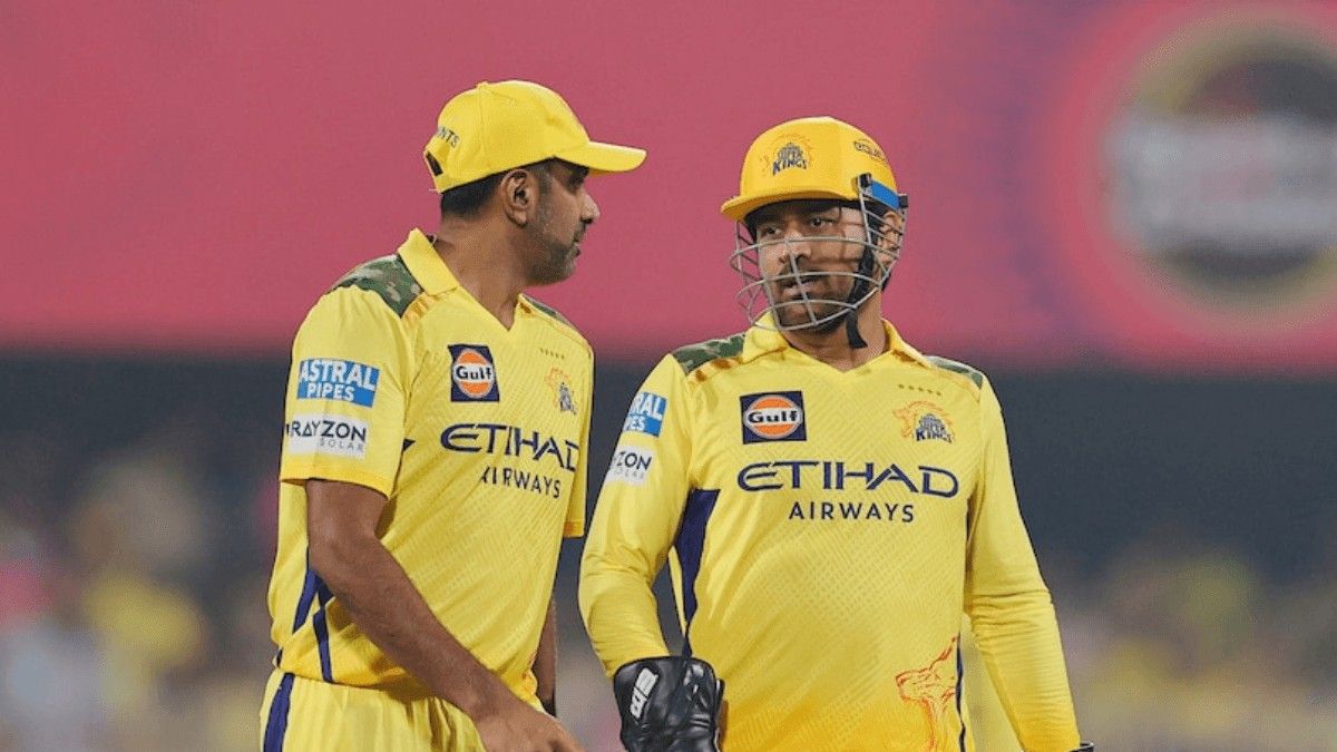 Ravichandran Ashwin  and MS Dhoni