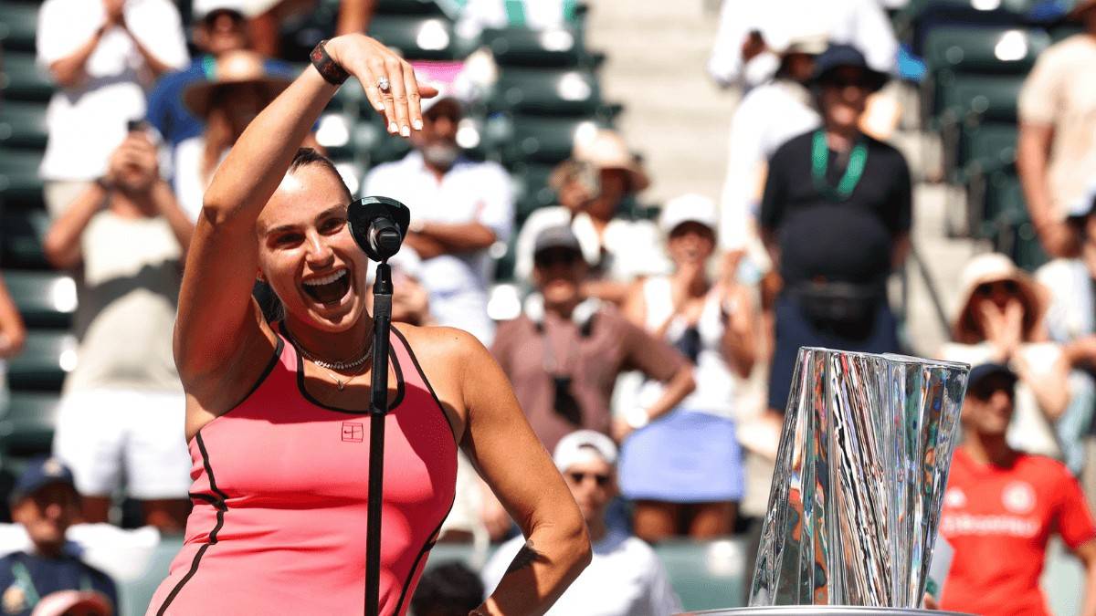 Aryna Sabalenka sunshine double Aryna Sabalenka sunshine double