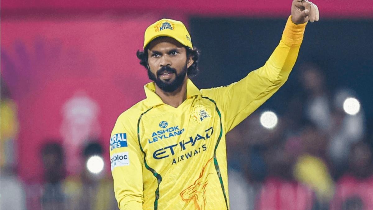 Ruturaj Gaikwad in CSK vs PBKS