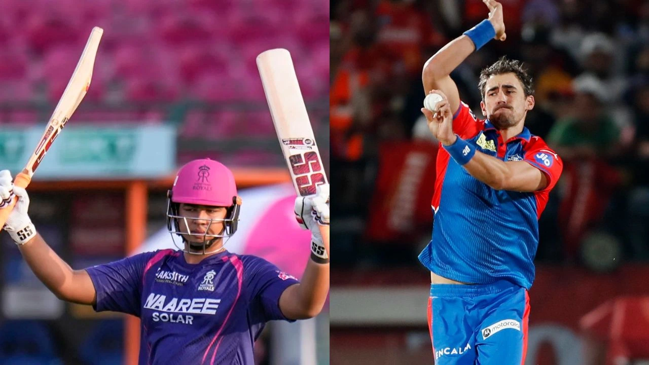 RR vs DC: Vaibhav Sooryavanshi Vs Mitchell Starc In Jaipur