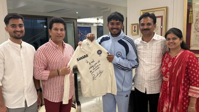 Ayush Mhatre Sachin Tendulkar