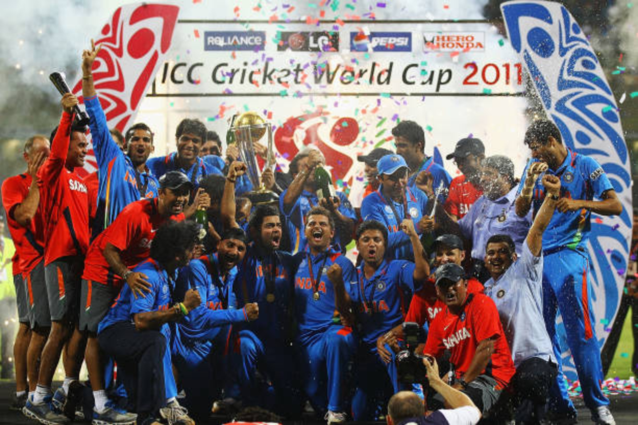 MS Dhoni’s unbeaten 91 led India to a historic World Cup win against Sri Lanka at Wankhede Stadium