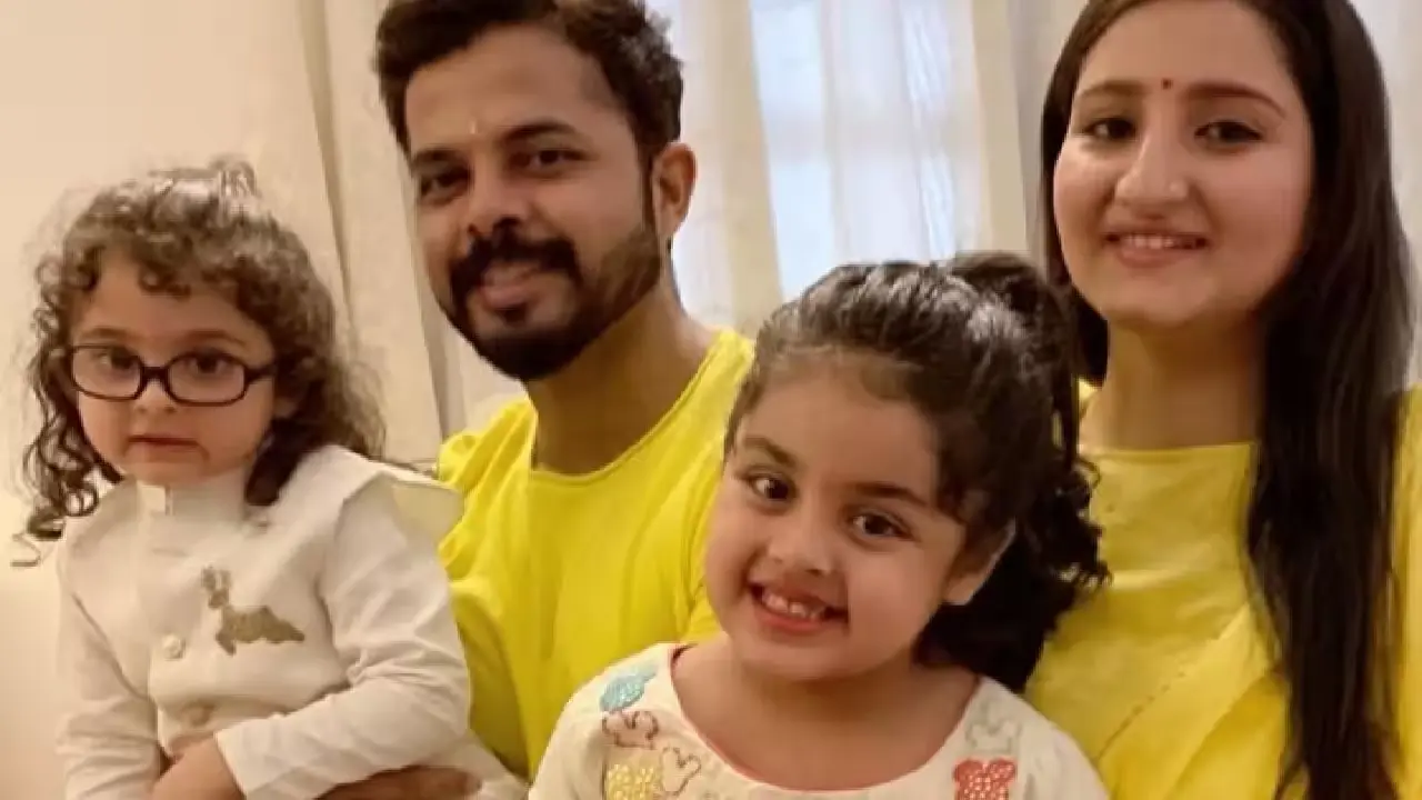 Sreesanth Family & Father